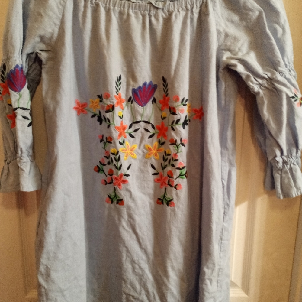 Joy Joy women's denim top size Large
